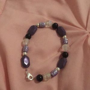 Purple bracelet